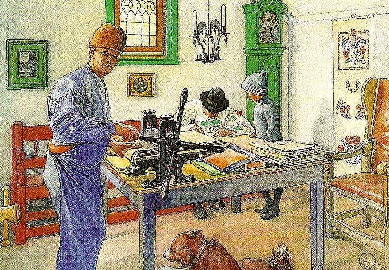 Carl Larsson mitt etslokus china oil painting image